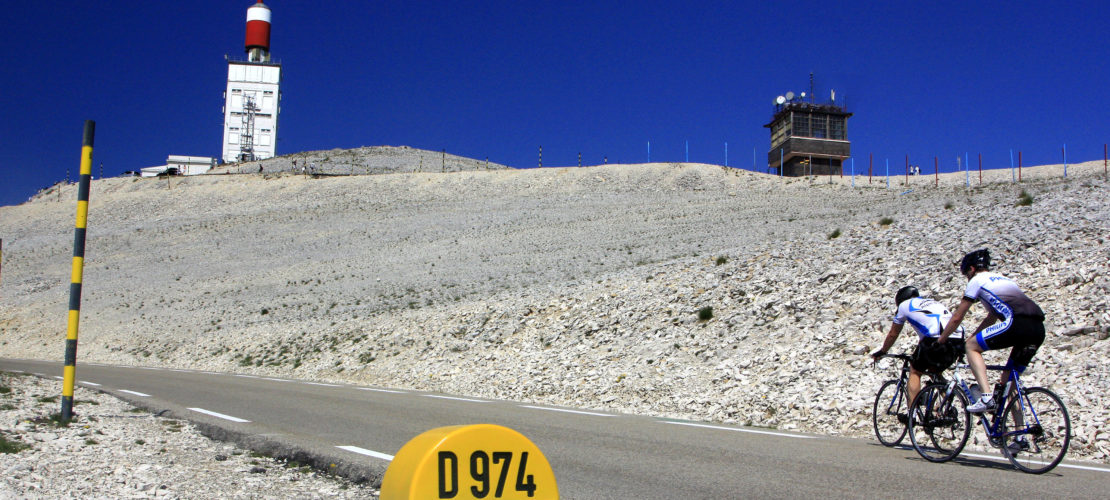 monter au Sommet du Mont Ventoux en vélo
